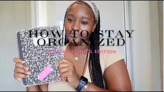 HOW TO BECOME ORGANIZED IN NURSING SCHOOL | Nursing school Tips 💘