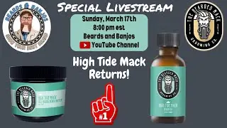 Livestream - Relaunch of High Tide Mack with The Bearded Mack
