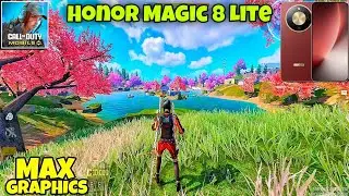 Honor Magic 8 Lite Codm Test | Honor Magic 8 Lite Gaming Test | Honor Magic 8 Lite Call Of Duty | 