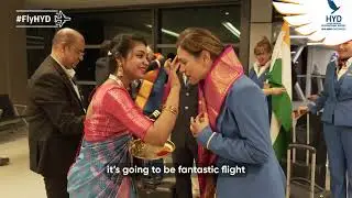 KLM Royal Dutch Airlines I Amsterdam to Hyderabad I Hyderabad to Amsterdam 