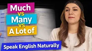 Much, Many, Little & Few | English Quantifiers Explained Simply @EnglishwithSara_sb 
