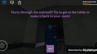 Roblox:Hotel (Bad ending)