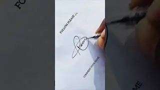 R letter signature style ✅ How to sign the letter r ✅#shorts #sign #signature #viral #new #trending