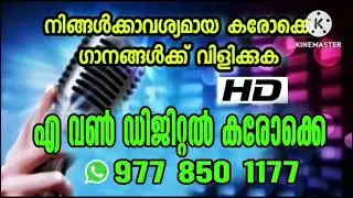 Megham Poothu Thudangi Karaoke Thoovanathumbikal 