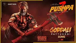 Goddali Pattukoni Title Song | Pushpa 3 Style | Telugu Mass Song 2025 | RS Music India