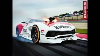 Angry sport car