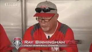 2013 Lobo Baseball | NCAA Fullerton Regional: Post Arizona State Press Conference