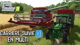 Farming Simulator 25 - Carrière Suivie Épisode 1 : Début d'une Nouvelle Aventure Agricole ! 🚜🌾