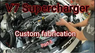 New Supercharger Custom Bracket (Part 3)