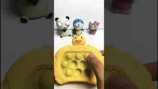 Hello Kitty Panda Doraemon #popit #satisfying #hellokitty #doraemon #panda 860