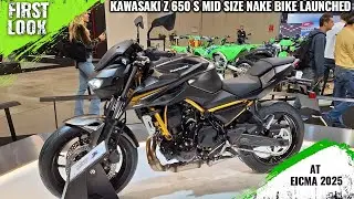 2026 Kawasaki Z650 S Naked Bike Launched At EICMA 2025 - First Look - Full Exterior