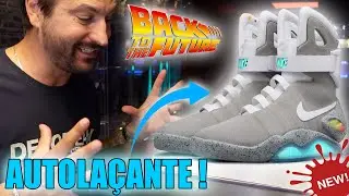 JE REÇOIS LA NIKE MAG AUTOLAÇANTE DE RETOUR VERS LE FUTUR 2 ! (UNBOXING)