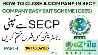 How to Wind Up a Company (Part-I) | How to Easy Exit a Company in SECP | Winding Up of a Company