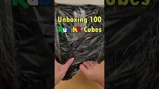POV: You're randomly sent 100 Rubik's Cubes...