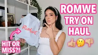 ROMWE SUMMER TRY ON HAUL *hit or miss* | Jessica Melgoza
