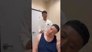 Самостоятельно настраивающийся наркоман получает профессиональную мануальную терапию #ystrap