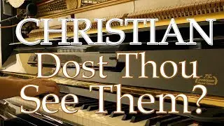 Christian Dost Thou See Them / St Andrew of Crete, John Dykes &bull; instrumental piano hymn by Luke Wahl