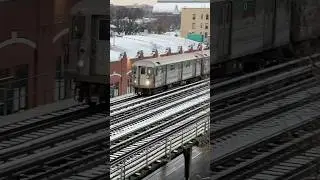 R62A (4) Train entering Fordham Road #mta #train #nycta #nyc #transithistory #nyctransit #nycsubway