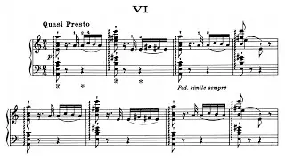 Franz Liszt - S.141 No.6, Grandes &eacute;tude de Paganini