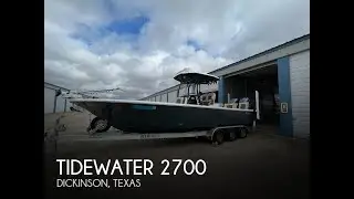 [SOLD] Used 2021 Tidewater 2700 Carolina Bay Custom in Dickinson, Texas