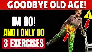 FAIL THE 10-SECOND TEST? Only 3 Exercises Needed After 80 | Senior Health Tips