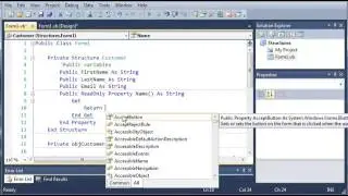 Visual Basic Tutorial   70   ReadOnly Properties &rlm;