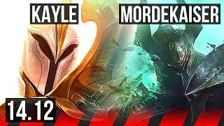 KAYLE vs MORDEKAISER (TOP) | 7/1/5, Godlike | EUNE Master | 14.12