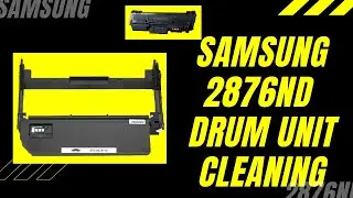 Samsung 2876nd Drum Unit Clean -  2876nd Cleaning The Waste Toner Container