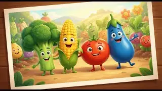 Dancing Vegetables! 🥦🥕 | Fun & Educational Kids Song