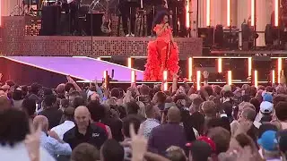 Thousands pack Michigan Central Station's reopening concert with hometown legends