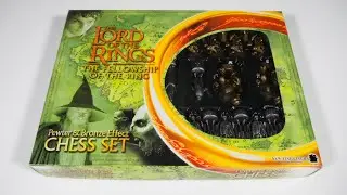The Lord Of The Rings Chess Set Unboxing