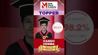 🔥 Class 12 Topper | Previous Year Result | Mind Mover Academy, Lucknow