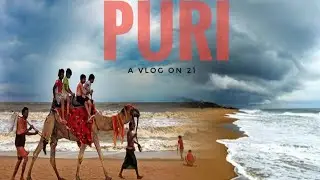 Puri sea beach || Must visit place in Odisha || Puri travel vlog 2021 || Puri Vlog