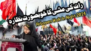 Arbaeen walk 2024 | Safar e Ishq  | Najaf to Karbala | Mashi |