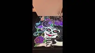 Day of the Dead Bag Work in Progress