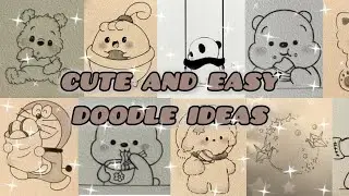 30+ cute and easy doodle ideas for beginners part - 01 || Mini drawing ideas || Asthetic drawing ||