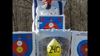 Benjamin Pioneer AirBow, 240 yrds, 375 gr. HHA Optimizer 12 in Trgt.