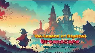 The Legend of Digital Dreamscape | A Lo-Fi Fantasy Story✨🎮