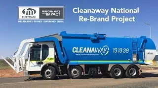 Fleetmark Cleanaway national re-brand