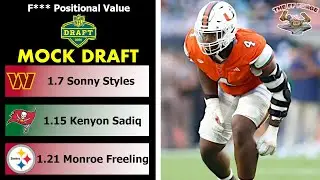 2026 NFL Mock Draft | Positional Value, What is it Good For?