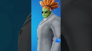 Blanka Skin Showcase!!! #shorts #fortnite