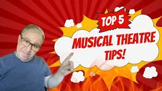 5 Tips To Be Successful in  Musical Theatre  #shorts
