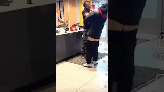 Customer Crosses the Line, Gets Slapped Into a Combo Meal #craverestaurant #mcdonalds #ad #food