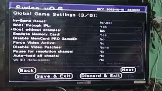 Activar trucos en swiss GameCube