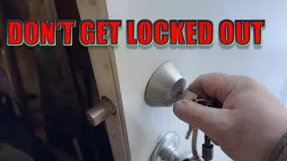 HOW TO FIX FROZEN DOOR LOCKS EASY