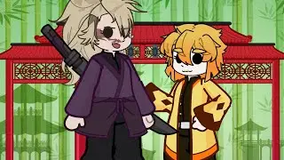 She has a twin sister..|| kny/demonslayer || gentan,zennez || MY AU!