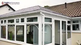 Tricketts Conservatory Roof Upgrade Ferndown Dorset Warmer Roof Tapco Slate