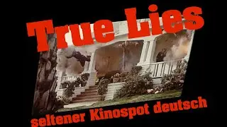 True Lies - Cinema advertisement - 1994 - Rare - Arnold Schwarzenegger - James Cameron, directed by