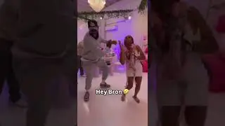 LeBron showing off his dance moves 🤣 #lebronjames #lakers #nba