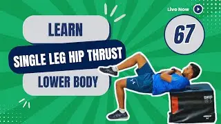Single Leg Hip Thrust | APT |  | Correct Form & Technique | LOWER BODY STRENTGH